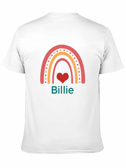Rainbow Billie T-Shirt - Personalized Fun Style