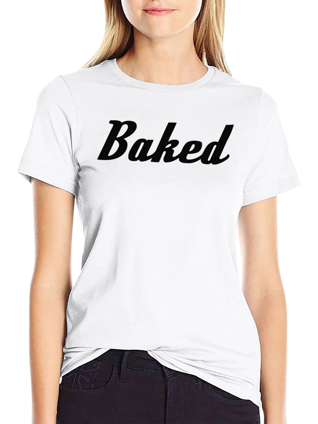 Baked Black T-Shirt | Casual Cotton Tee
