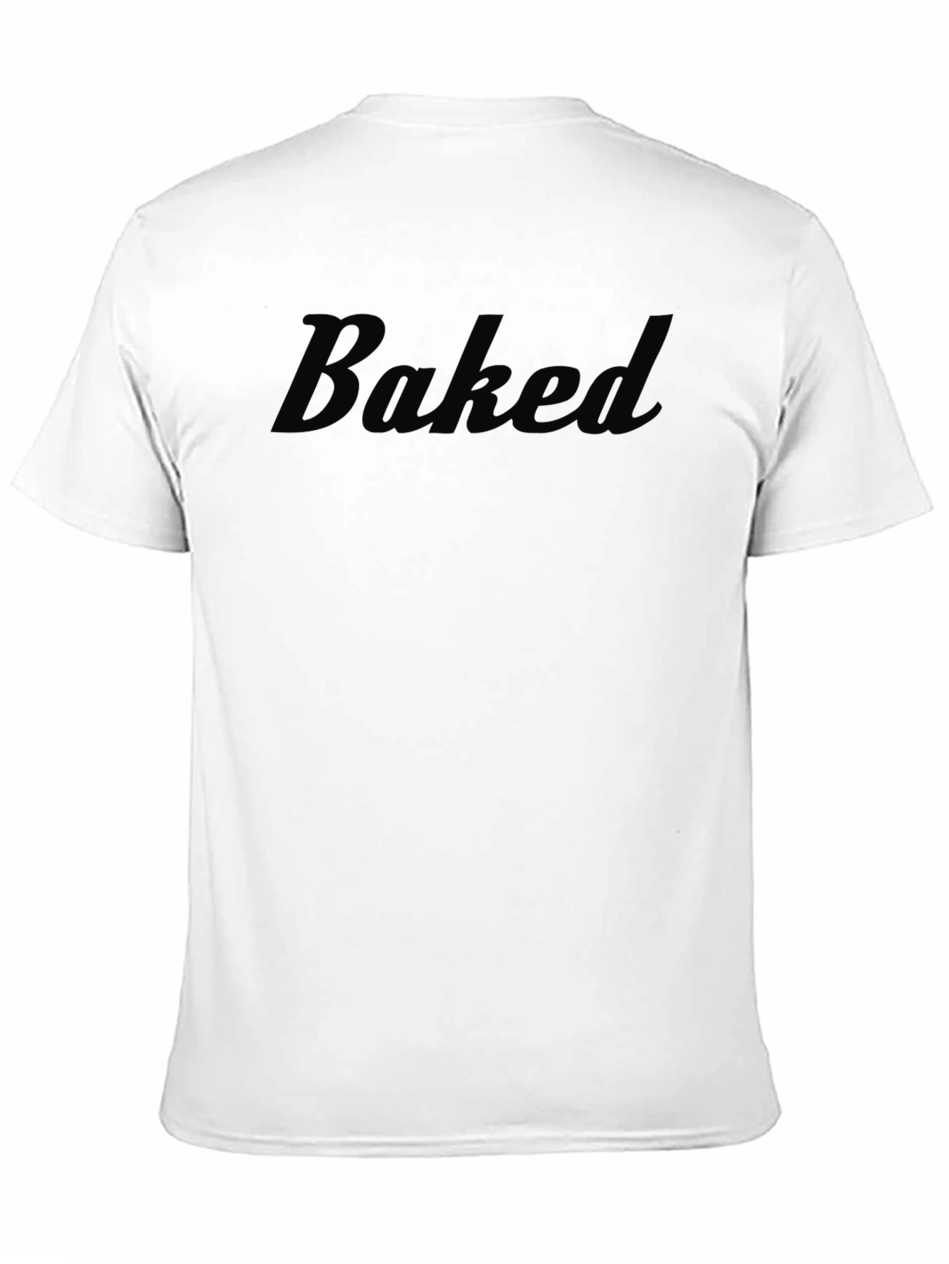 Baked Black T-Shirt | Casual Cotton Tee