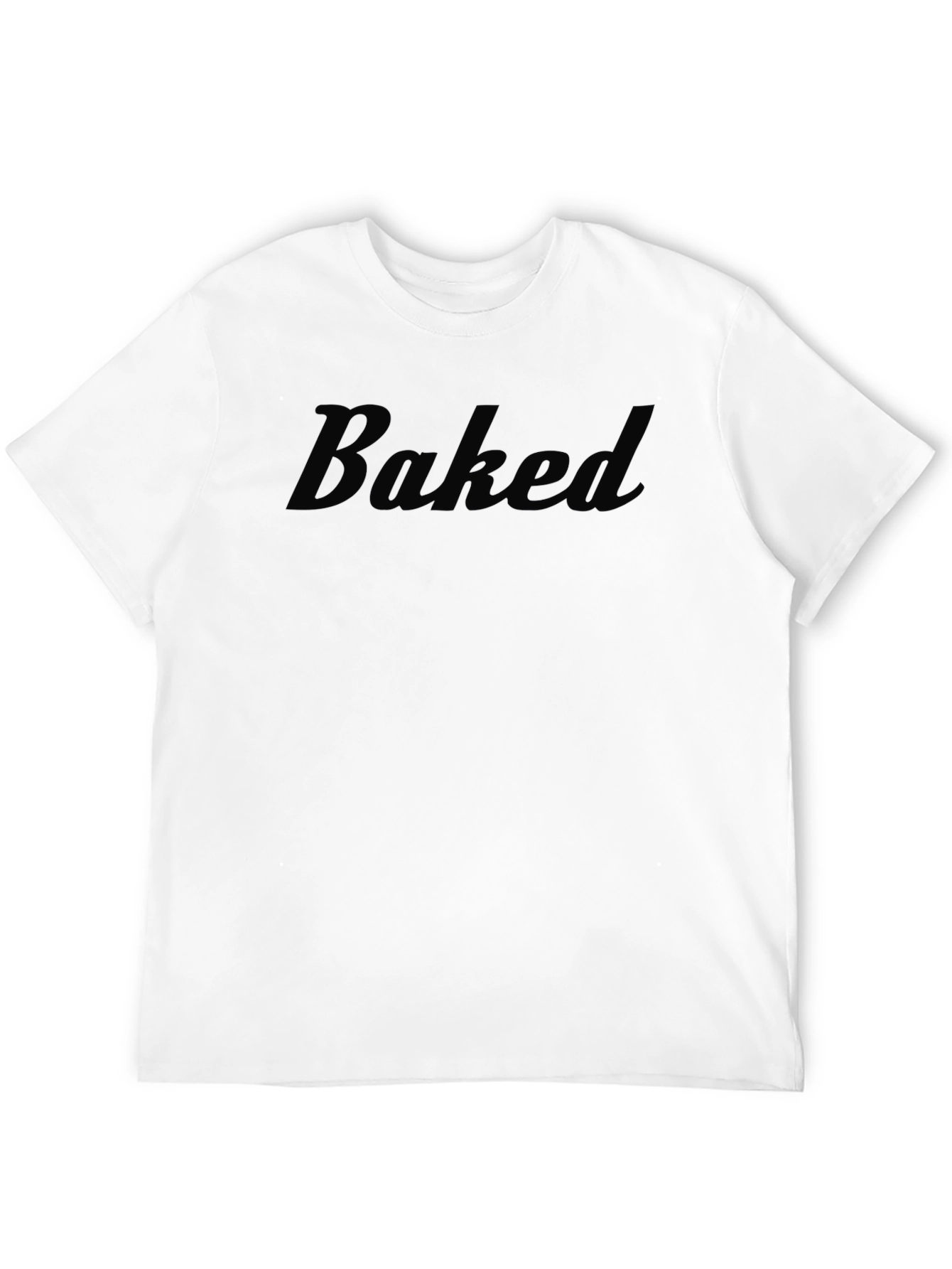 Baked Black T-Shirt | Casual Cotton Tee