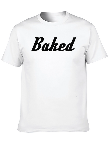 Baked Black T-Shirt | Casual Cotton Tee