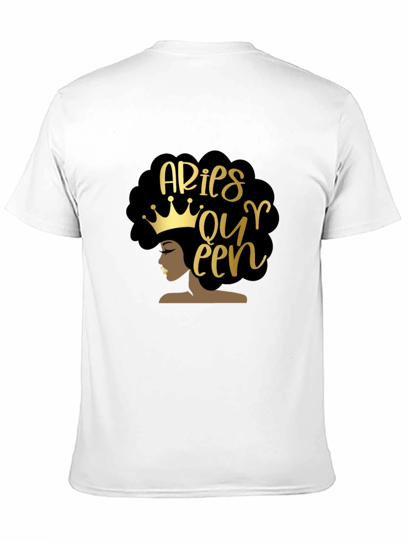 Aries Queen Black Graphic Tee