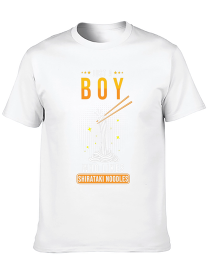 Boy Who Likes Shirataki Noodles T-Shirt