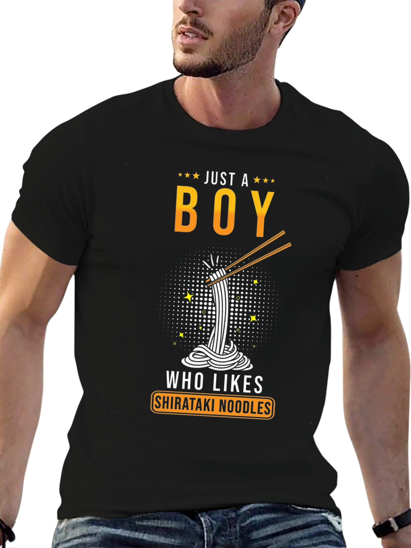 Boy Who Likes Shirataki Noodles T-Shirt