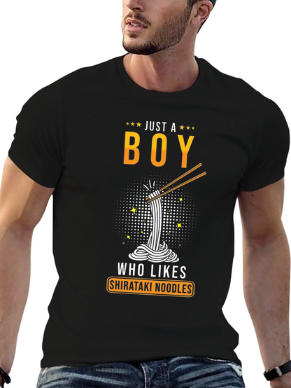Boy Who Likes Shirataki Noodles T-Shirt