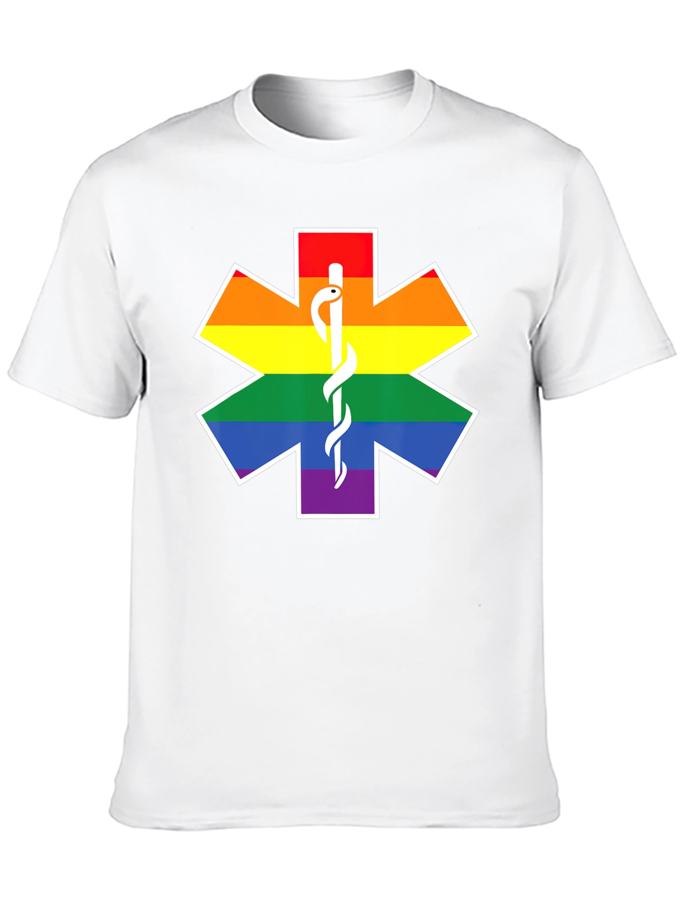 Pride Star of Life Black T-Shirt