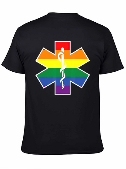 Pride Star of Life Black T-Shirt