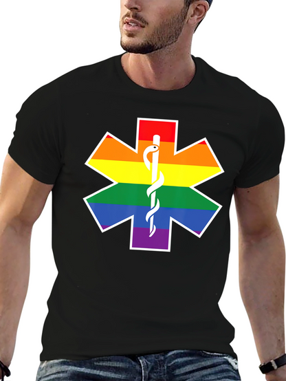 Pride Star of Life Black T-Shirt