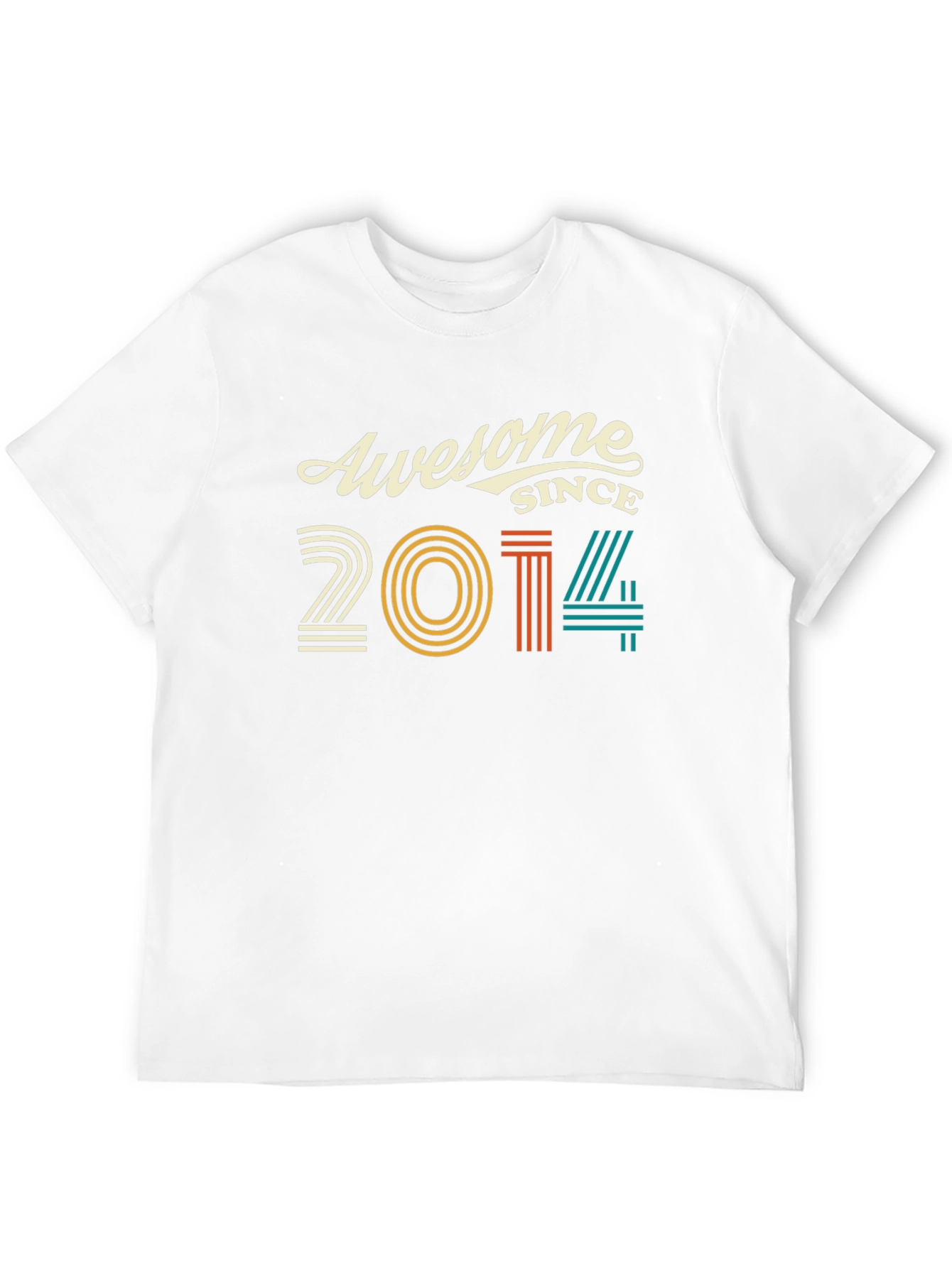 Awesome Since 2014 Graphic T-Shirt