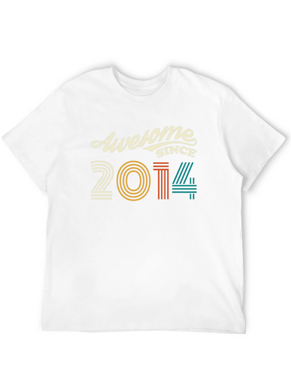 Awesome Since 2014 Graphic T-Shirt