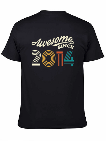 Awesome Since 2014 Graphic T-Shirt