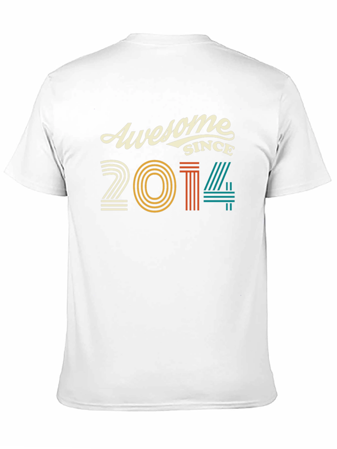 Awesome Since 2014 Graphic T-Shirt