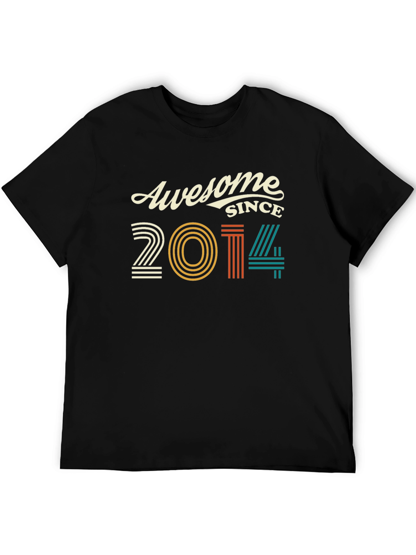 Awesome Since 2014 Graphic T-Shirt