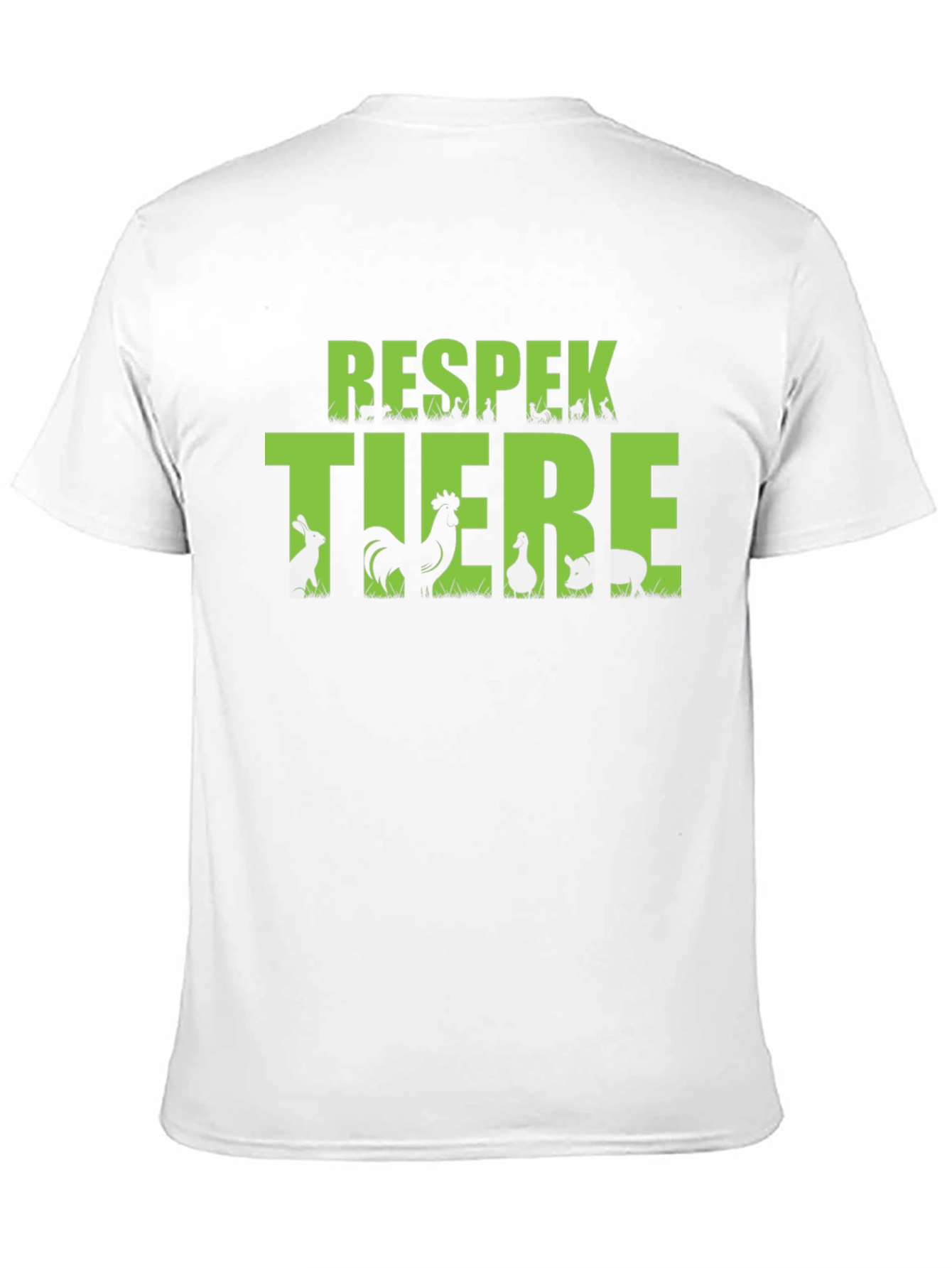 Respekt Tiere T-Shirt - Respect Animals Shirt