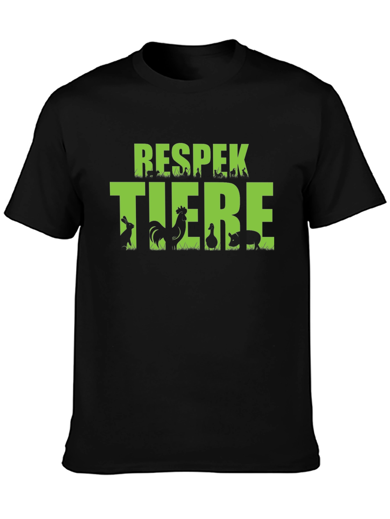 Respekt Tiere T-Shirt - Respect Animals Shirt