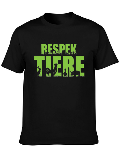 Respekt Tiere T-Shirt - Respect Animals Shirt