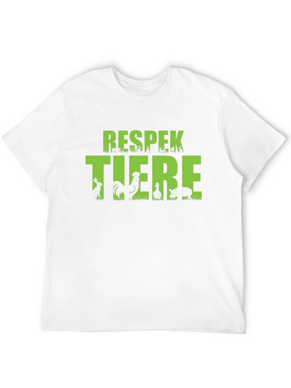 Respekt Tiere T-Shirt - Respect Animals Shirt