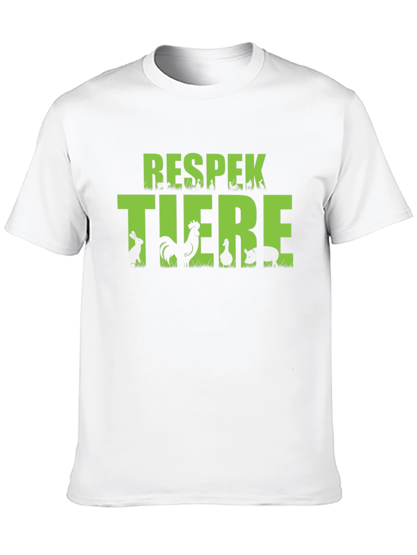 Respekt Tiere T-Shirt - Respect Animals Shirt