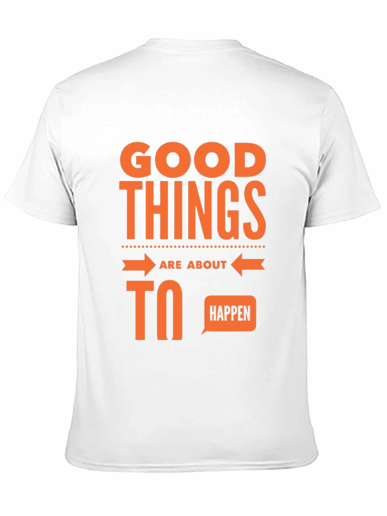 Good Things Happen Graphic Tee - Black