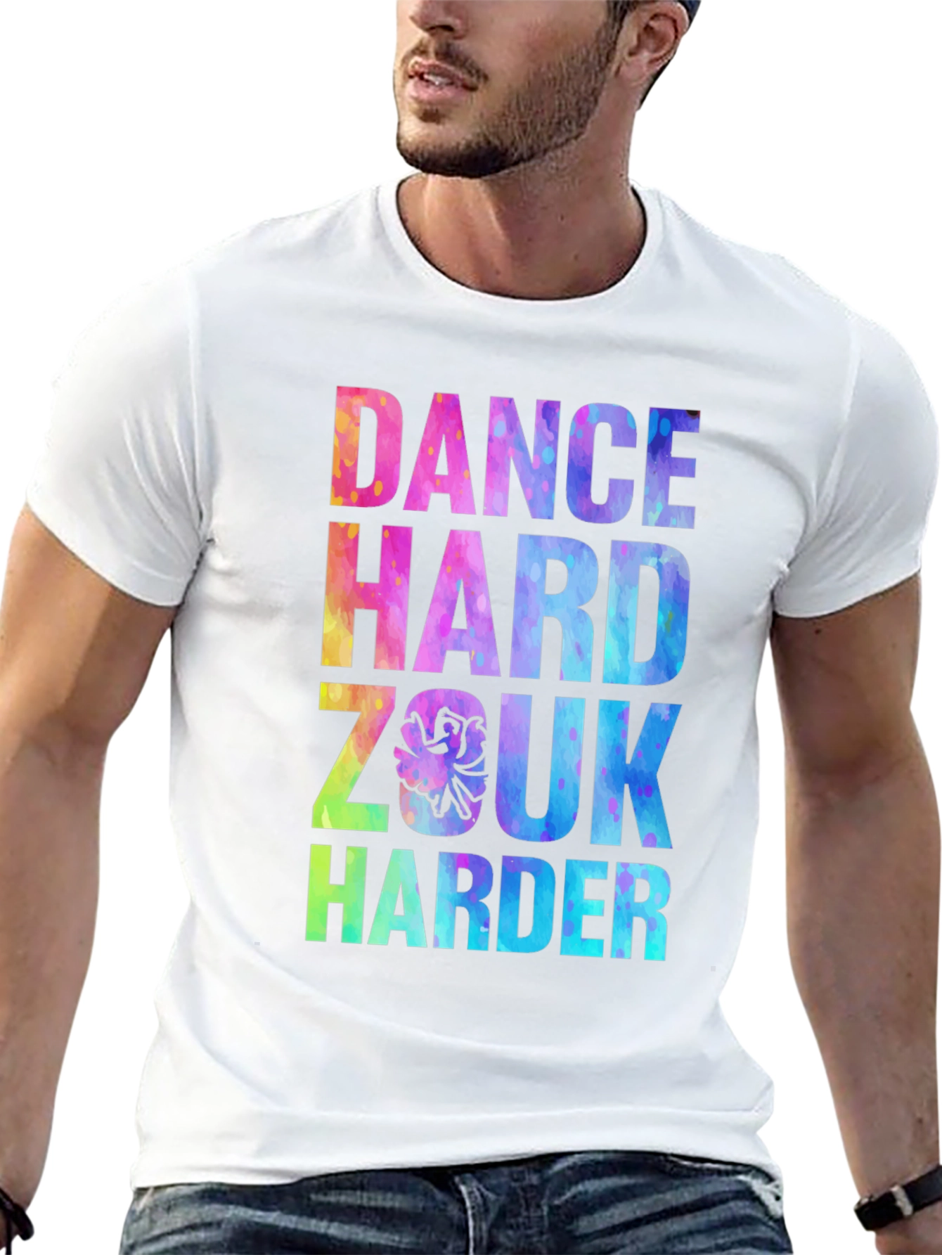 Dance Hard Zouk Harder Graphic Tee