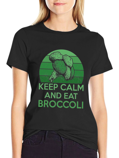 Keep Calm and Eat Broccoli T-Shirt