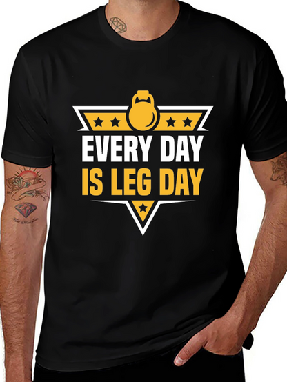 Every Day is Leg Day Graphic Tee