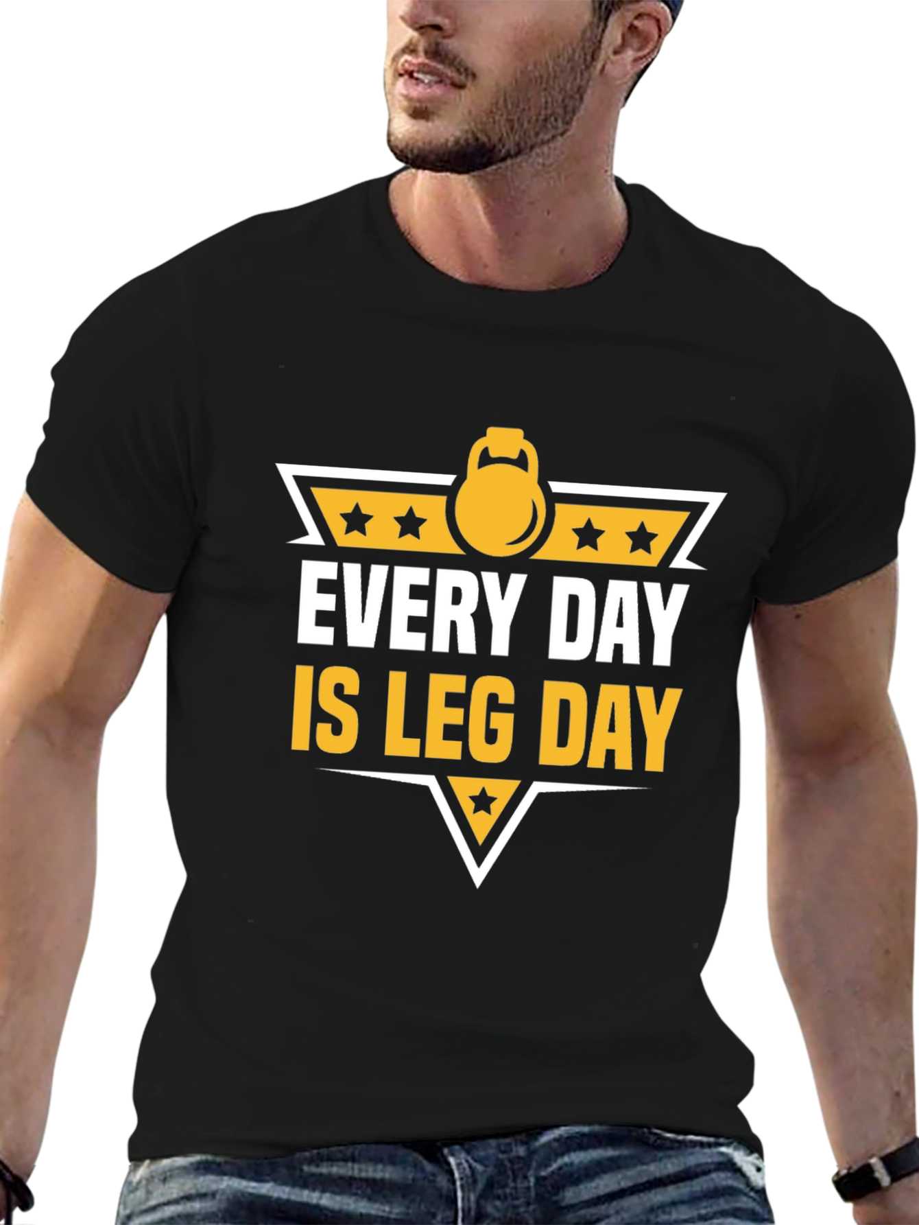 Every Day is Leg Day Graphic Tee