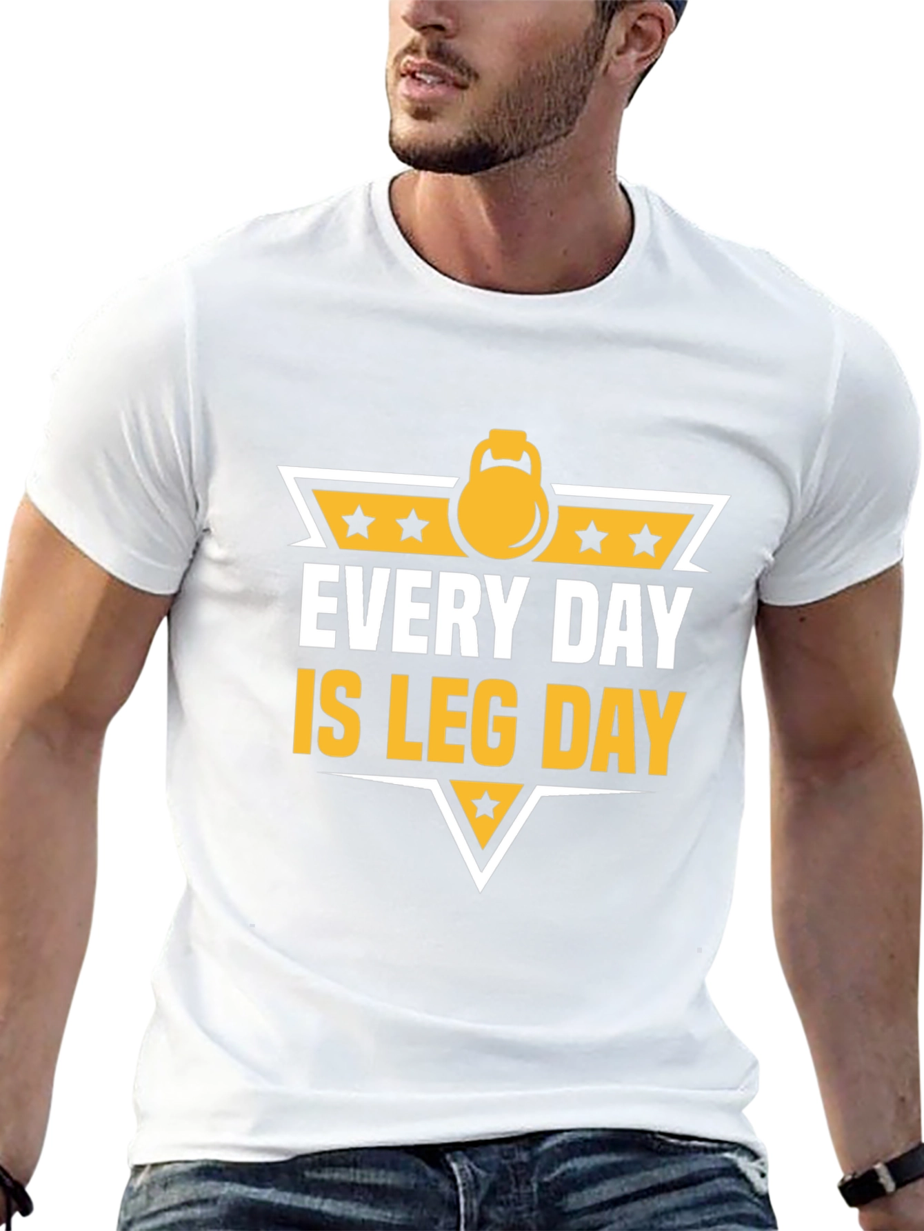 Every Day is Leg Day Graphic Tee