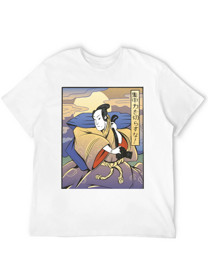 Samurai Photographer T-Shirt - Focus Your Power