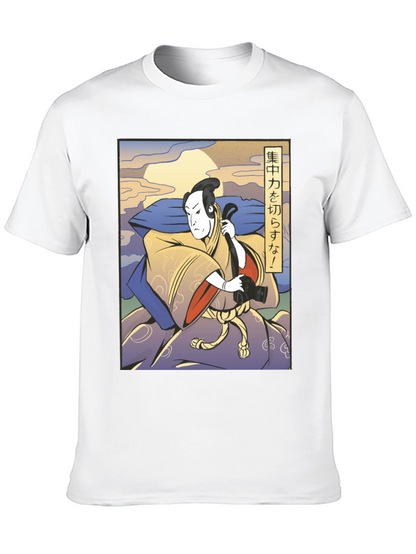 Samurai Photographer T-Shirt - Focus Your Power