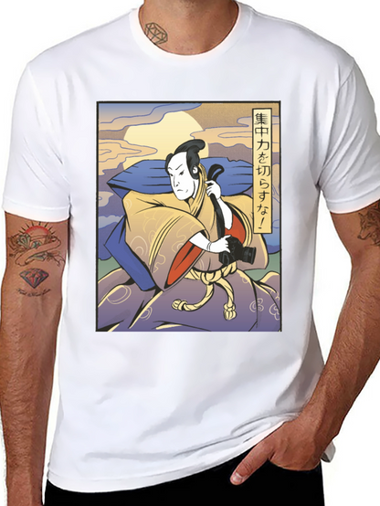 Samurai Photographer T-Shirt - Focus Your Power