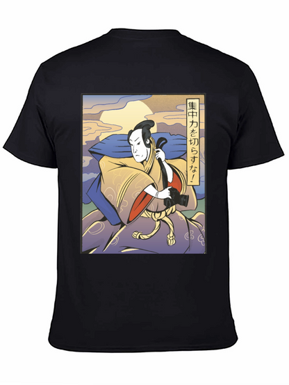 Samurai Photographer T-Shirt - Focus Your Power