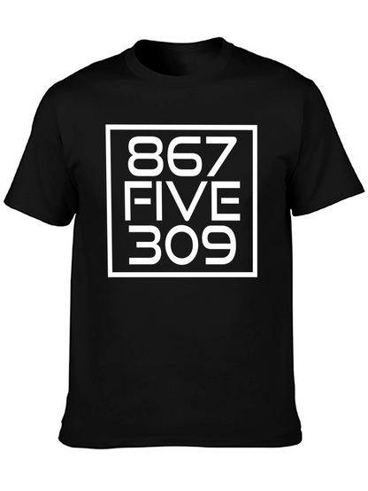 867-Five-309 Retro Graphic Tee