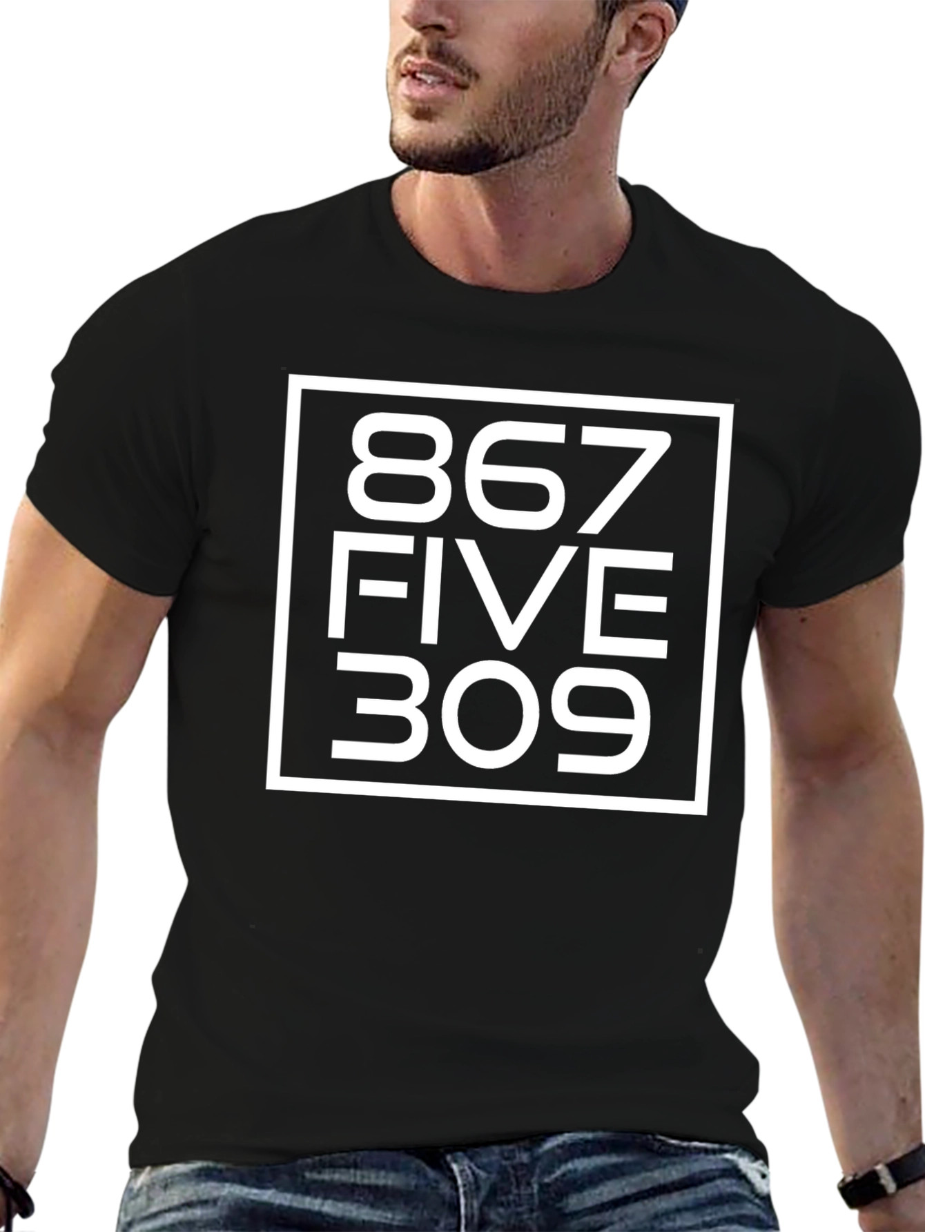 867-Five-309 Retro Graphic Tee