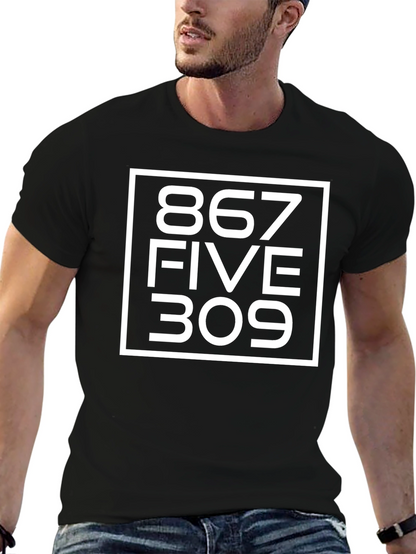 867-Five-309 Retro Graphic Tee