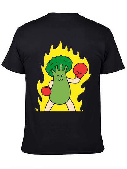 Broccoli Boxer T-Shirt - Funny Graphic Tee