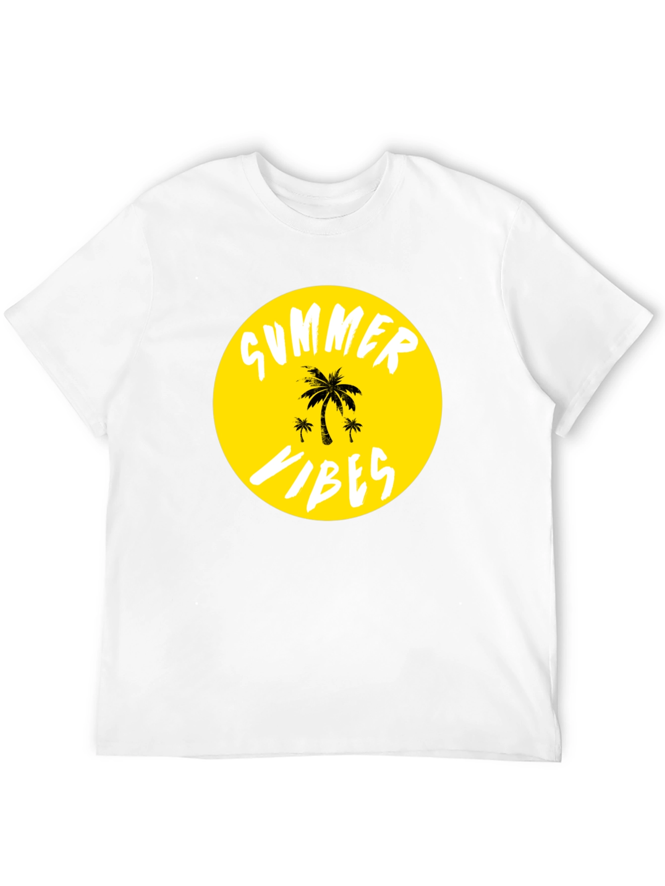 Summer Vibes T-Shirt - Tropical Palm Tree Graphic Tee