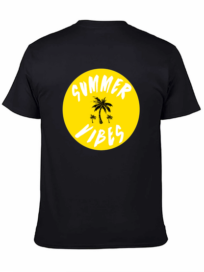 Summer Vibes T-Shirt - Tropical Palm Tree Graphic Tee
