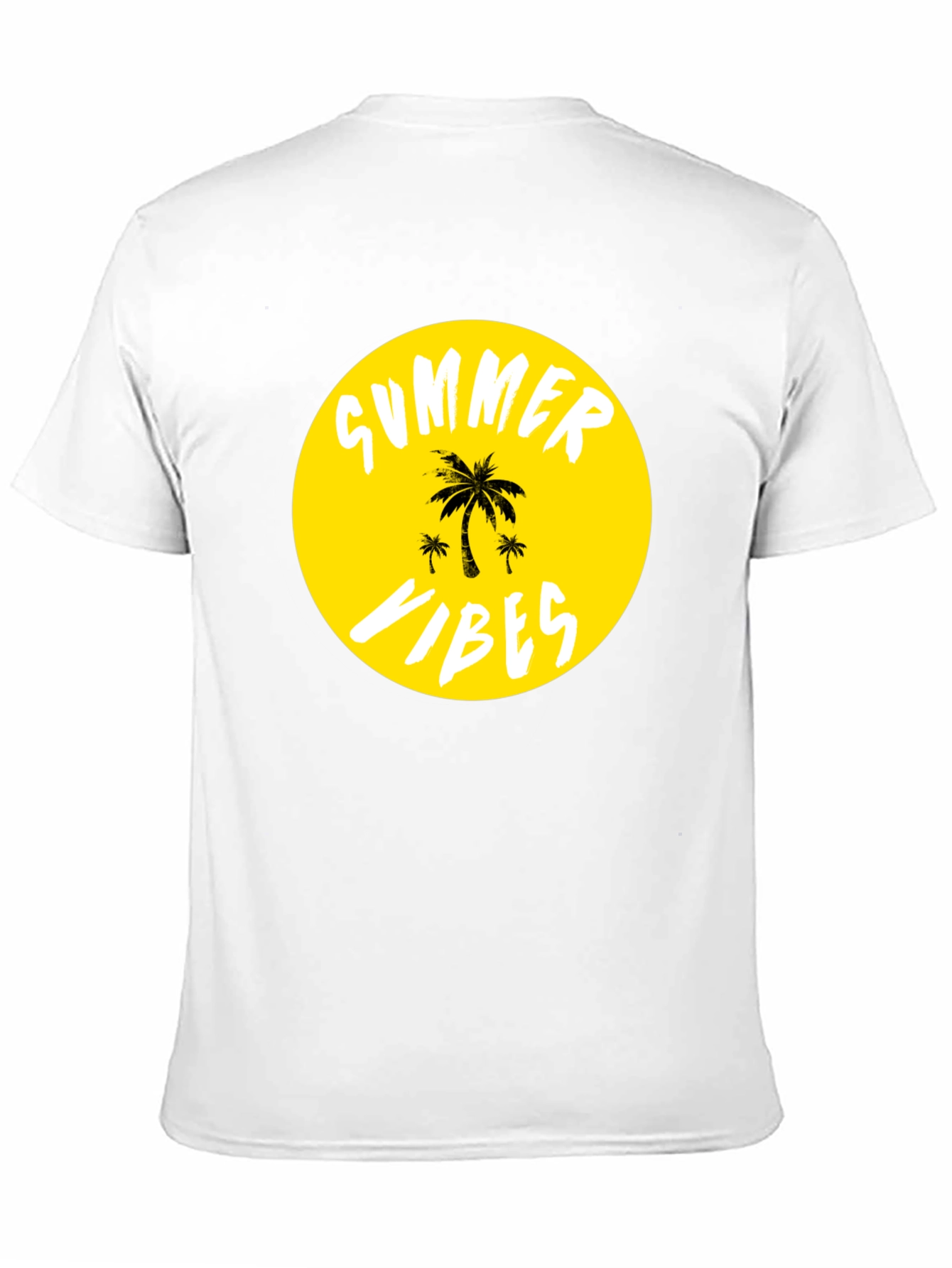 Summer Vibes T-Shirt - Tropical Palm Tree Graphic Tee