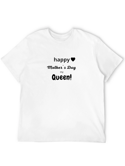 Happy Mothers Day Queen! Black T-Shirt