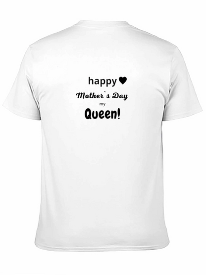Happy Mothers Day Queen! Black T-Shirt