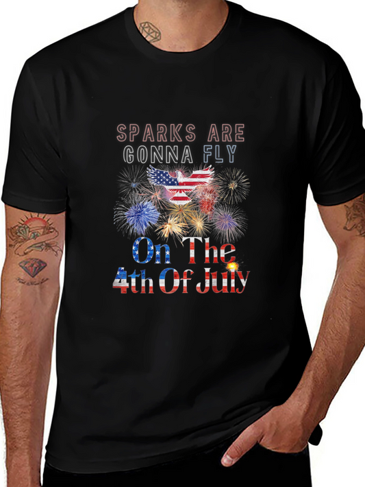 Sparks Gonna Fly 4th of July T-Shirt