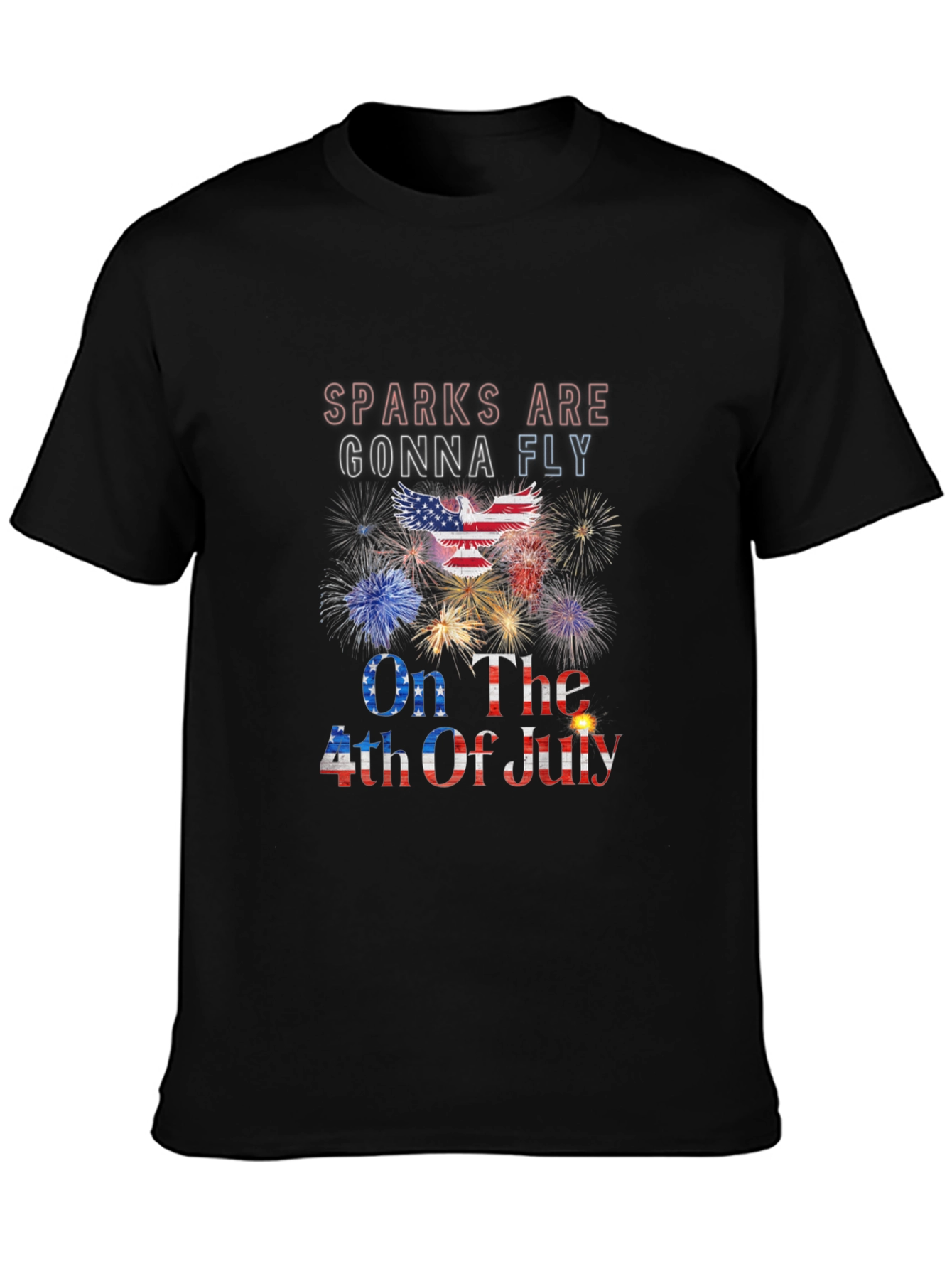 Sparks Gonna Fly 4th of July T-Shirt
