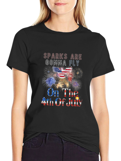 Sparks Gonna Fly 4th of July T-Shirt