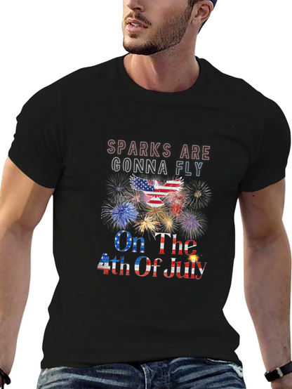 Sparks Gonna Fly 4th of July T-Shirt