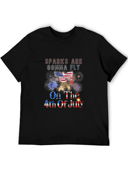 Sparks Gonna Fly 4th of July T-Shirt