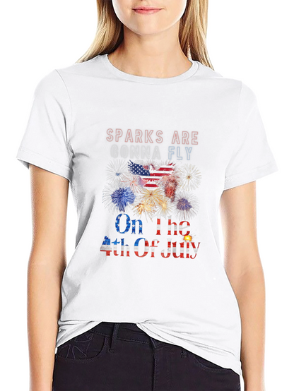 Sparks Gonna Fly 4th of July T-Shirt