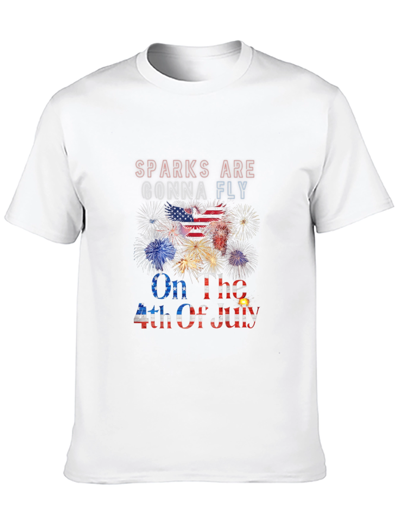 Sparks Gonna Fly 4th of July T-Shirt