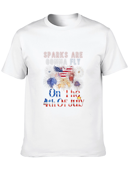 Sparks Gonna Fly 4th of July T-Shirt