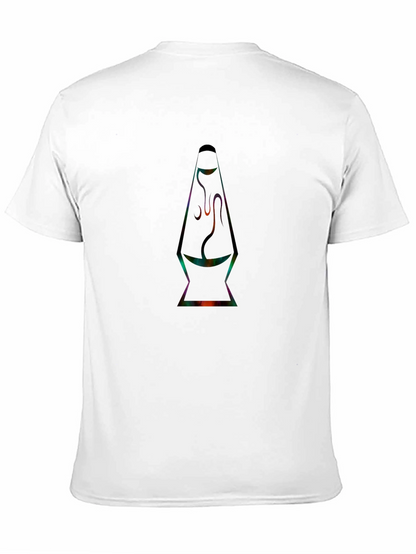 Retro Lava Lamp Graphic Tee - Black T-Shirt